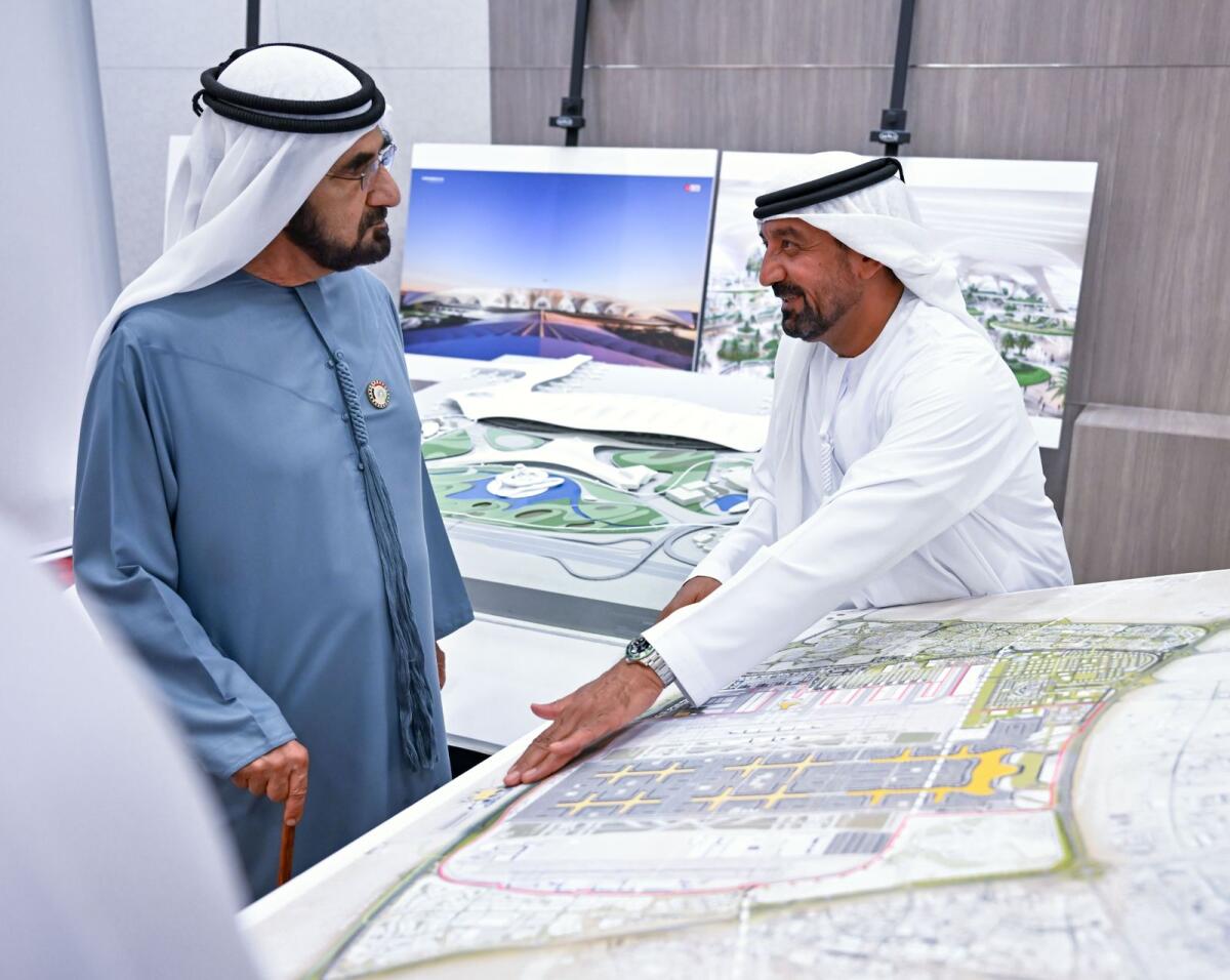 Sheikh Mohammed approves design of new passenger terminal at Al Maktoum International Airport