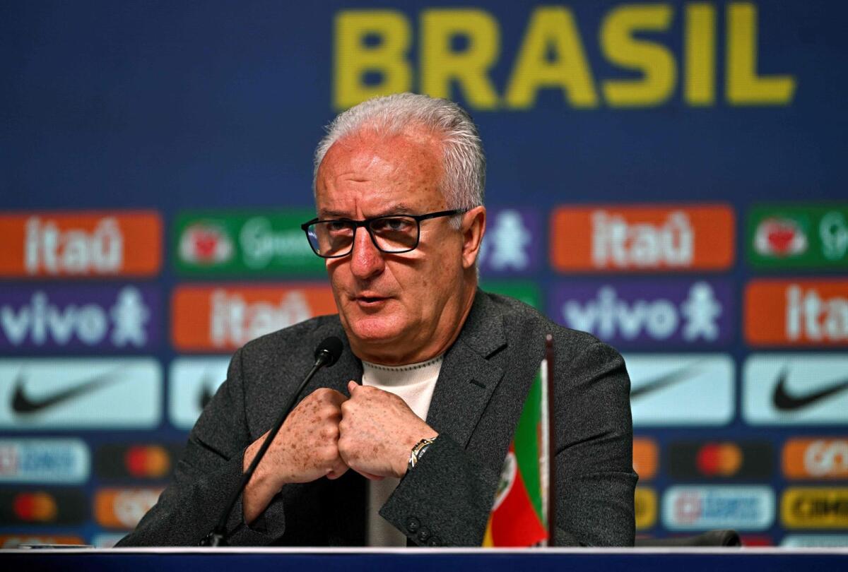 Brazil head coach Dorival Junior. — AFP