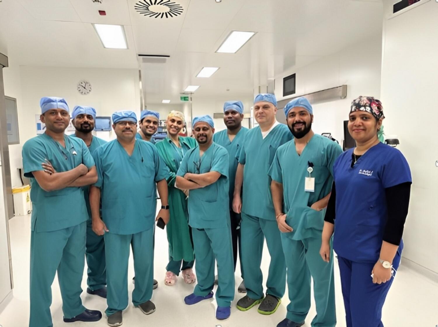 A team of multidisciplinary doctors at NMC Royal Hospital, Sharjah