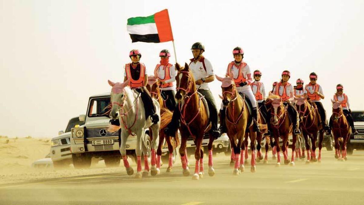 Pink Caravan ride to celebrate Spirit of Union