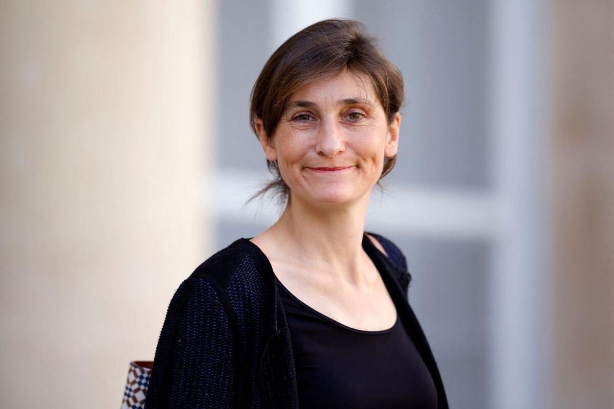 French Sports, Olympic and Paralympic Games Minister Amelie Oudea-Castera leaves following the weekly cabinet meeting at the Elysee Palace in Paris, France, October 26, 2022. (Photo: Reuters)