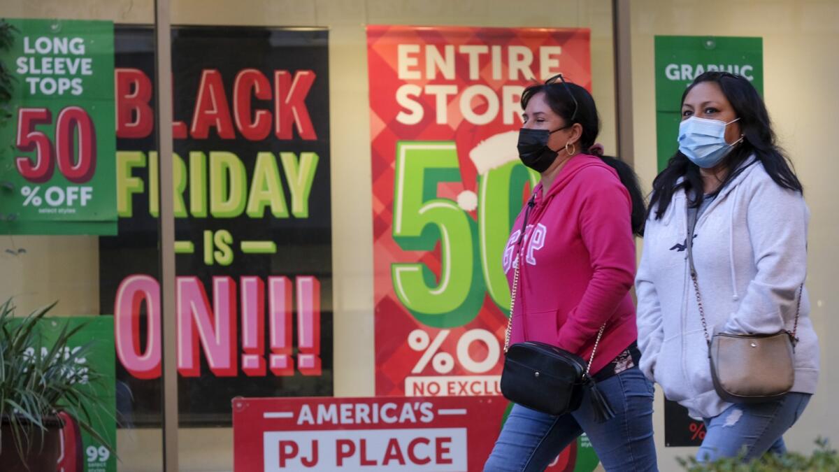 31 per cent of 2021 US holiday shoppers who used a credit card to pay for gifts still haven’t paid off their balances. - AP file