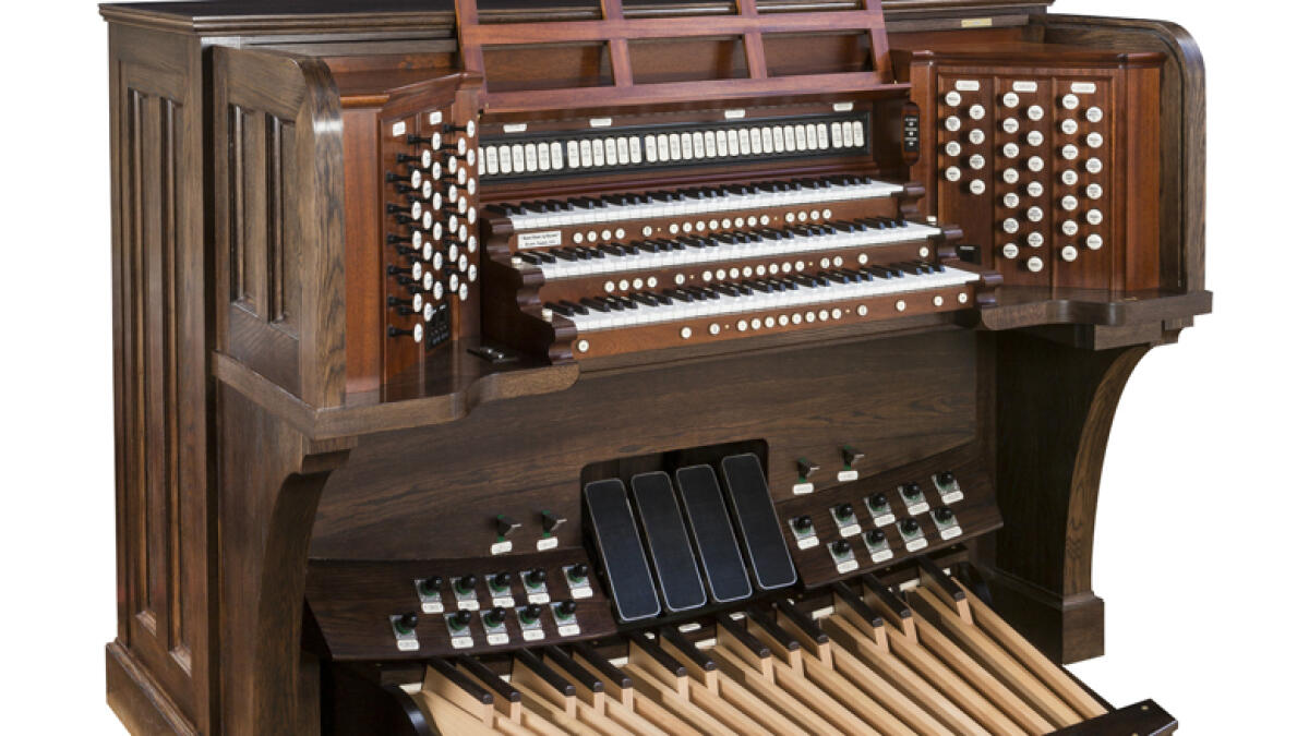 Hand-crafted 1920s organ for papal mass arrives