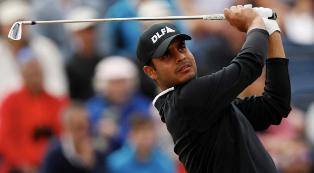 Indian golfer Shubhankar Sharma. — Twitter