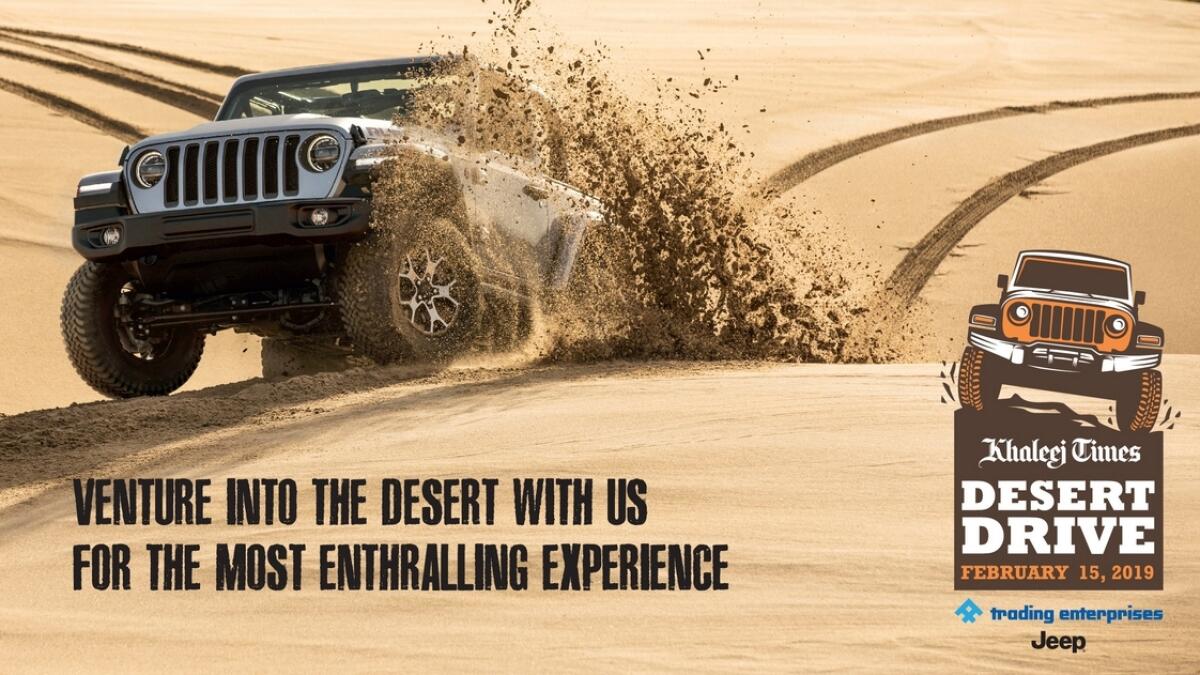 Khaleej Times to host the inaugural edition of Desert Drive this February