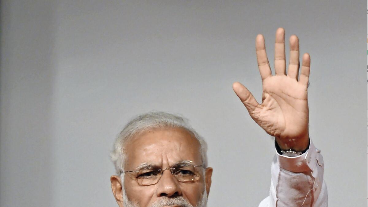 India elections: Modi tries to rally his base with a tough guy image on national security