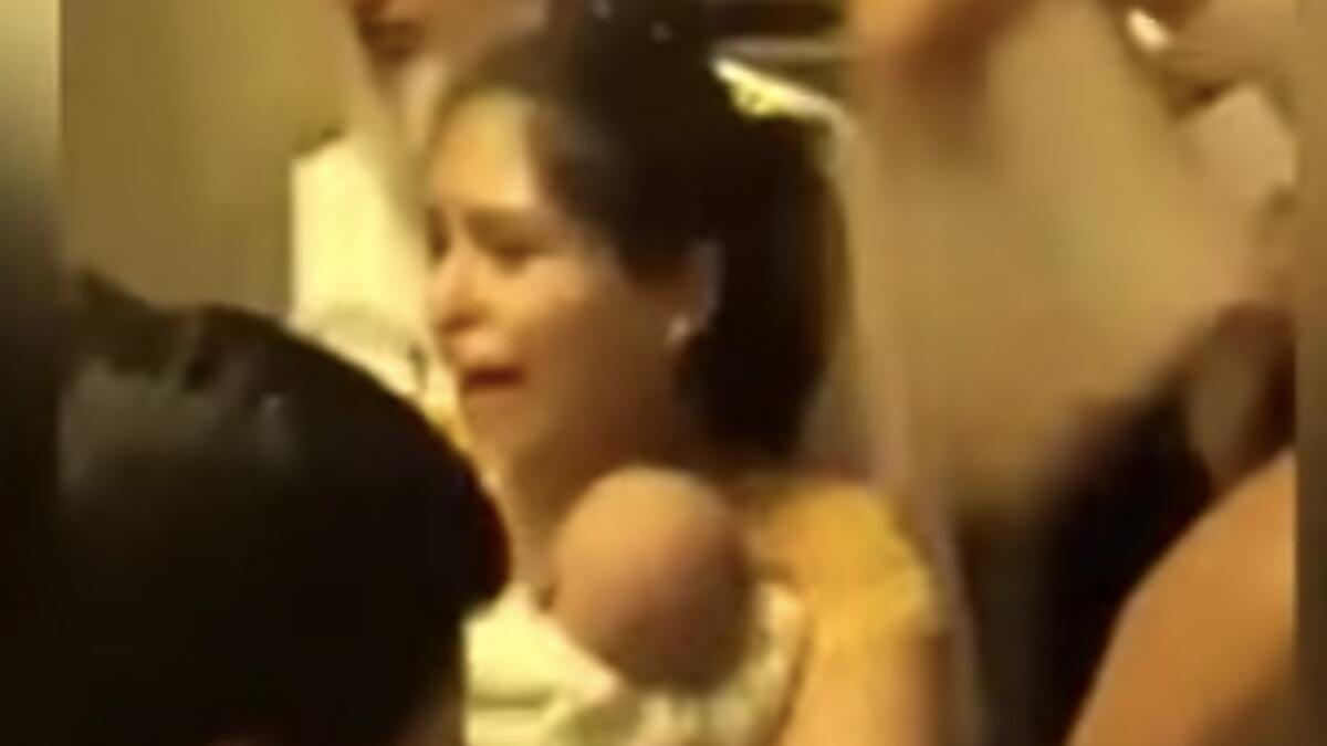 Video: Mothers emotional plea for baby on PIA flight goes viral