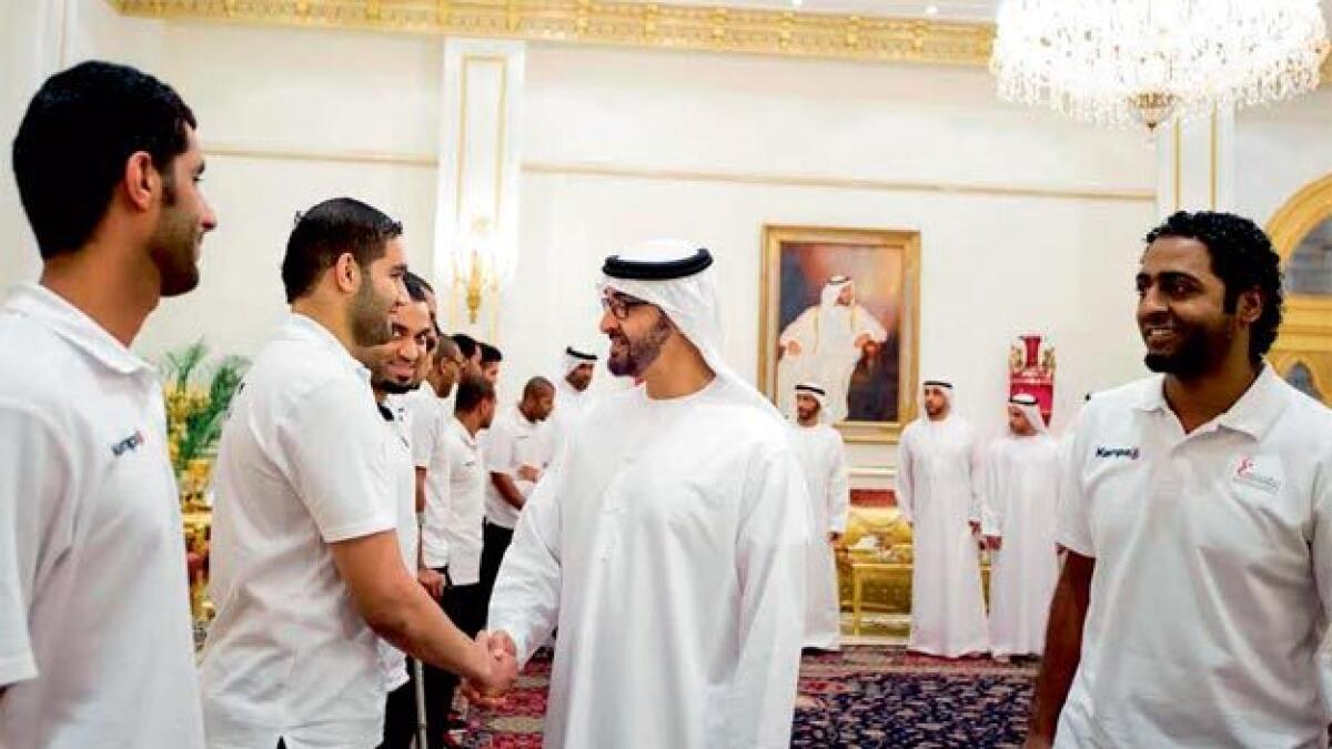 Gen. Mohammed all praise for UAE handball team