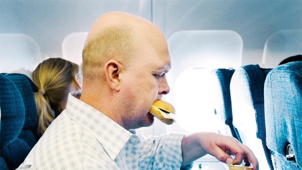 Seriously, do you eat that stuff they serve you on the plane?