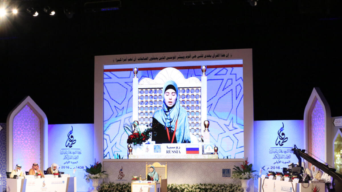Convert represents Russia at all-women Quran contest
