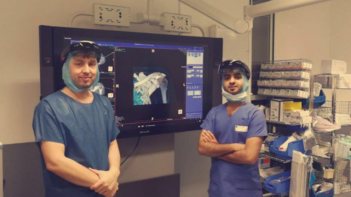 UAE policeman participates in worlds first transplant surgery using AI