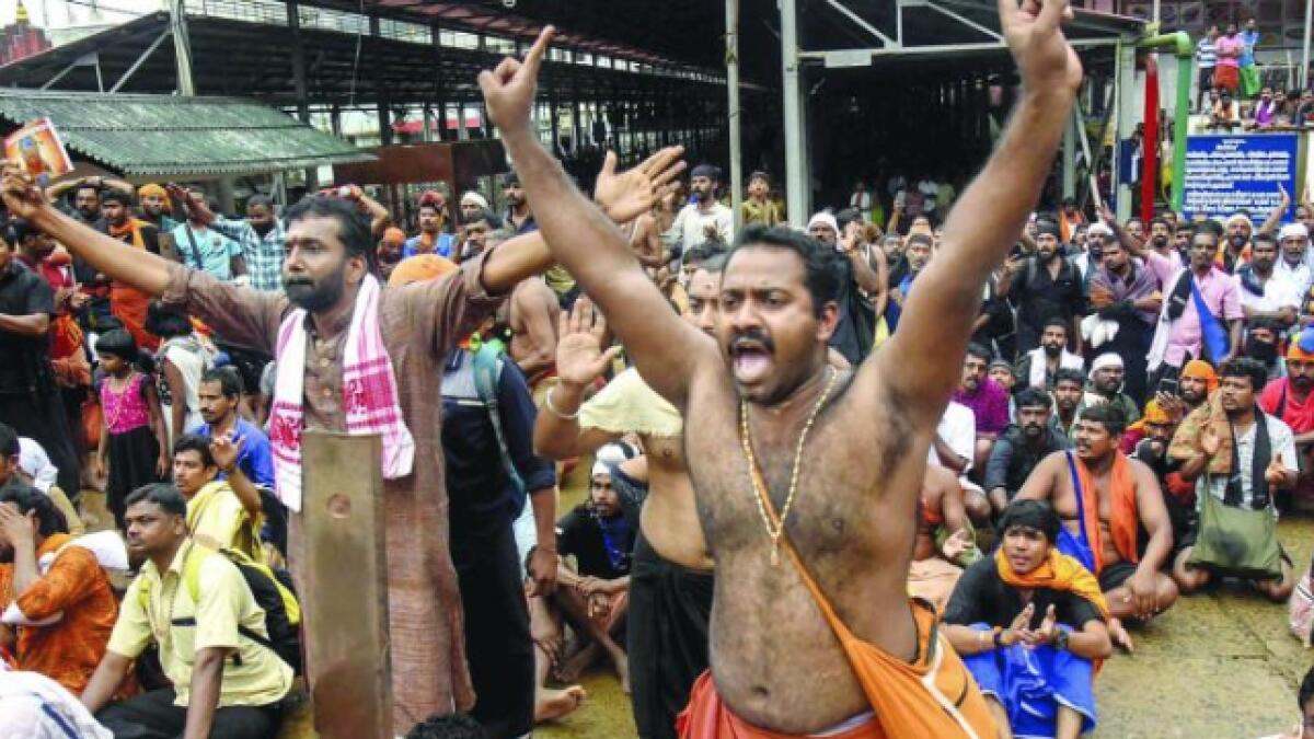 Over 2,000 Sabarimala protesters arrested in Kerala