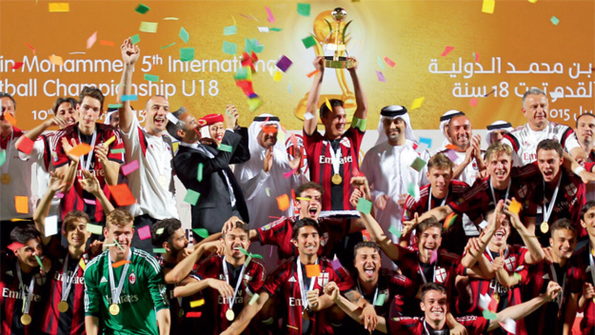 AC Milan win U18 title at Hamdan bin Mohammed Championship