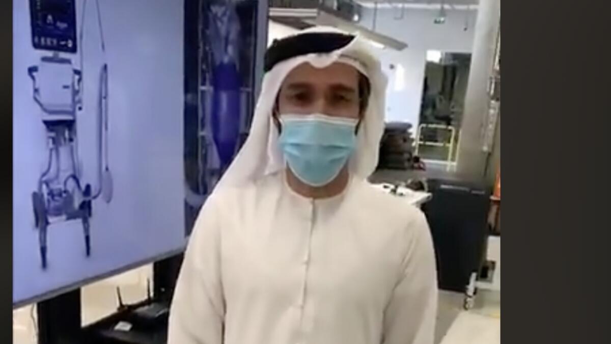 Sheikh Hamdan, Dubai Crown Prince, Dubai, Dubai Future Foundation, ventilators, coronavirus, Covid-19