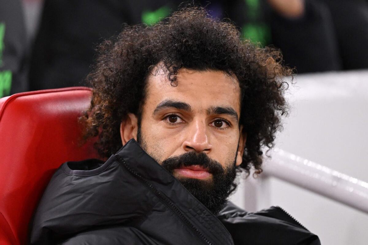 Liverpool striker Mohamed Salah. — AFP