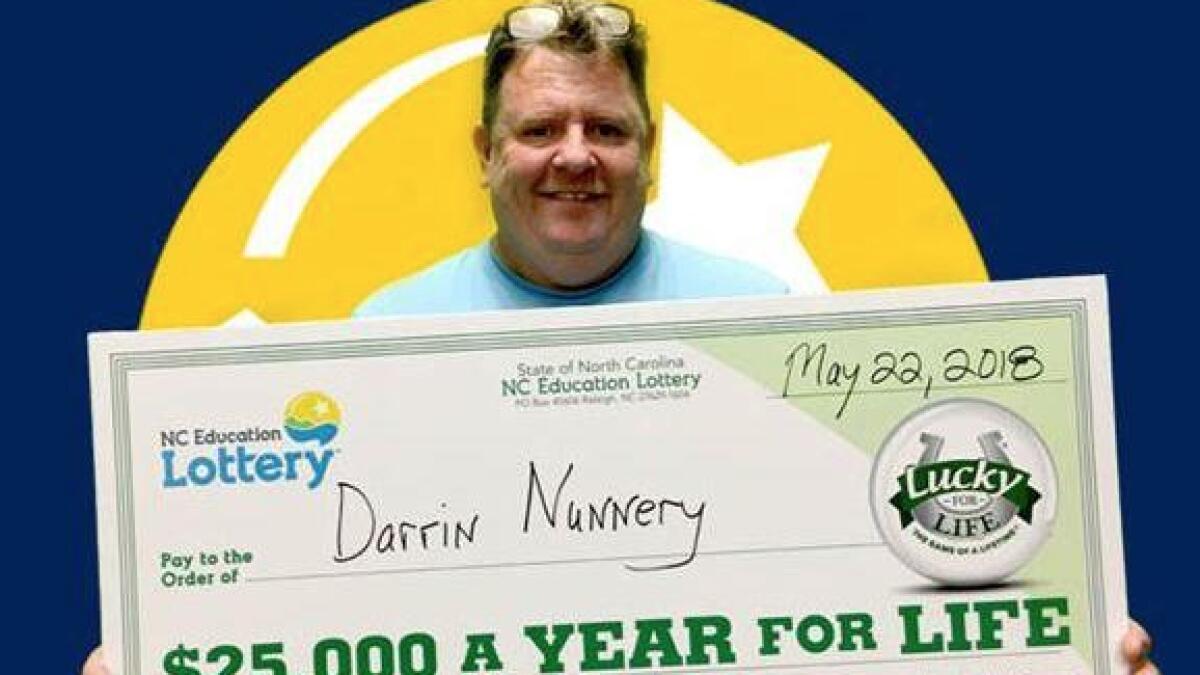 Man wins lottery, to get Dh7,600 a month for life 