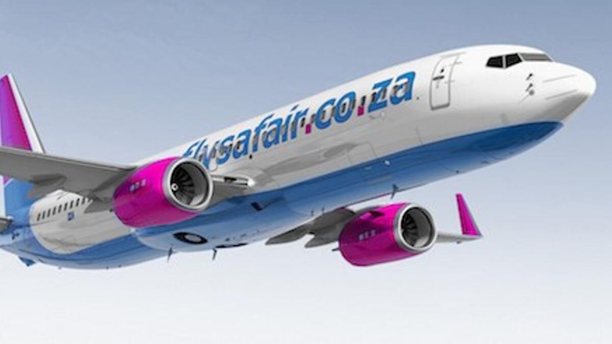 South African budget airline FlySafair said it created a “mini booking platform” that let customers buy one-way tickets for flights through next Tuesday. — File photo