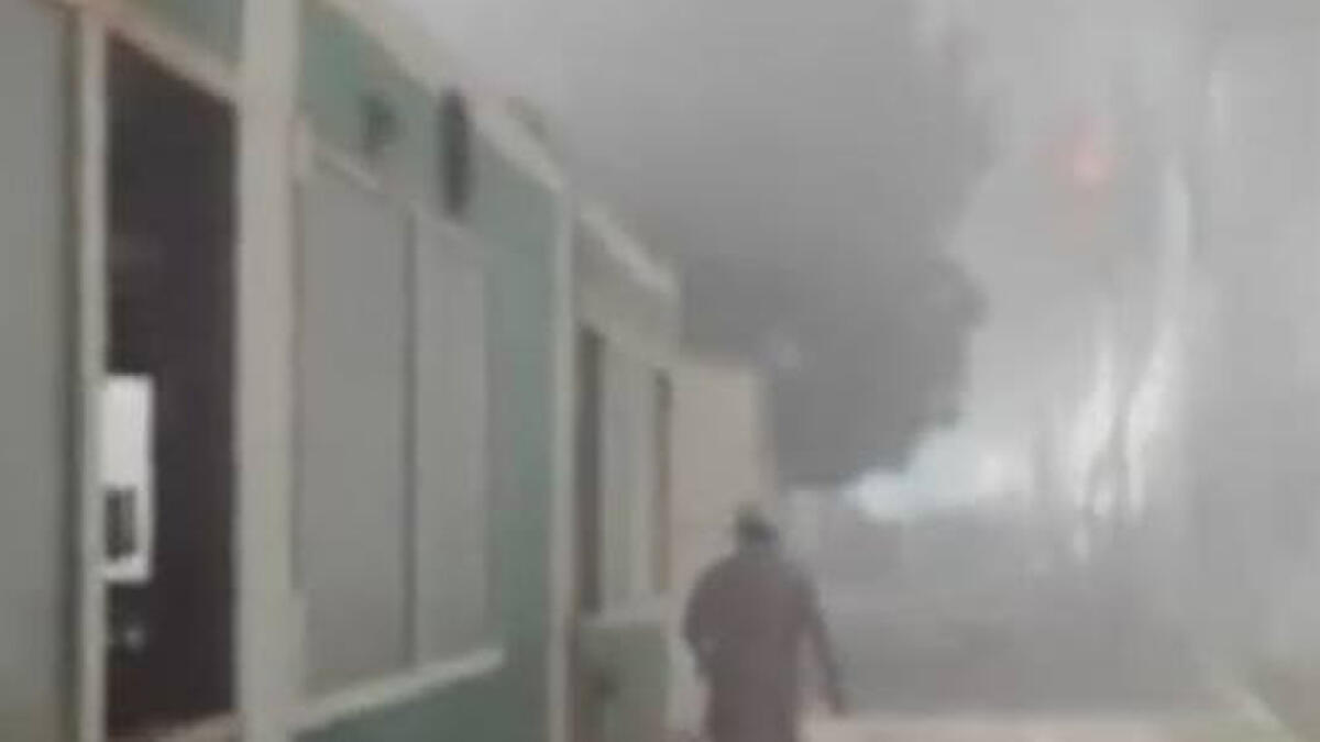 Fire destroys workers accommodation in Abu Dhabi