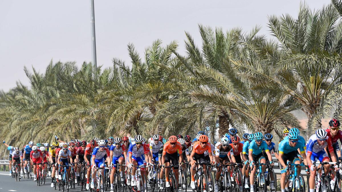 This year’s edition will see the riders start and finish in Abu Dhabi and compete over seven diverse stages. (Supplied photo)