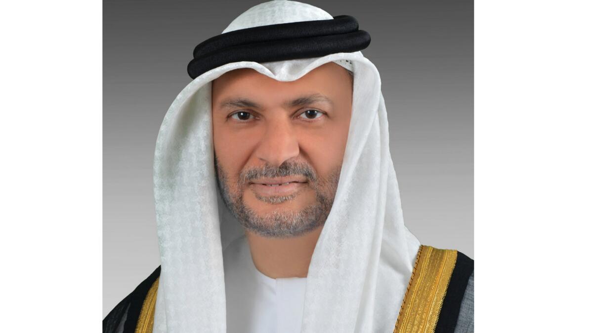 Dr Anwar Gargash, diplomatic advisor to The President, His Highness Sheikh Khalifa bin Zayed Al Nahyan. – Wam