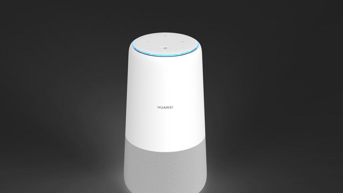 A smart speaker with calling capability and a 4G router