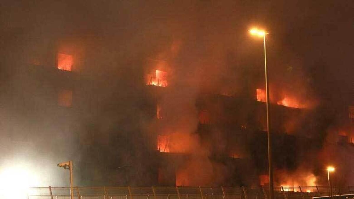 Address fire prompts survey of UAE buildings