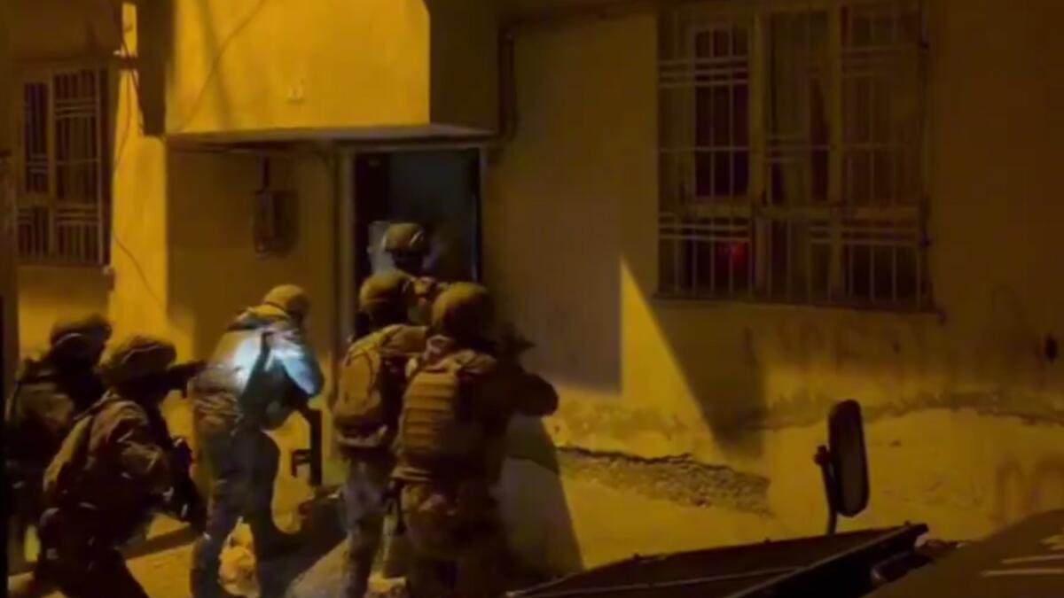 Photo: Screengrab from a video of the operation / AliYerlikaya