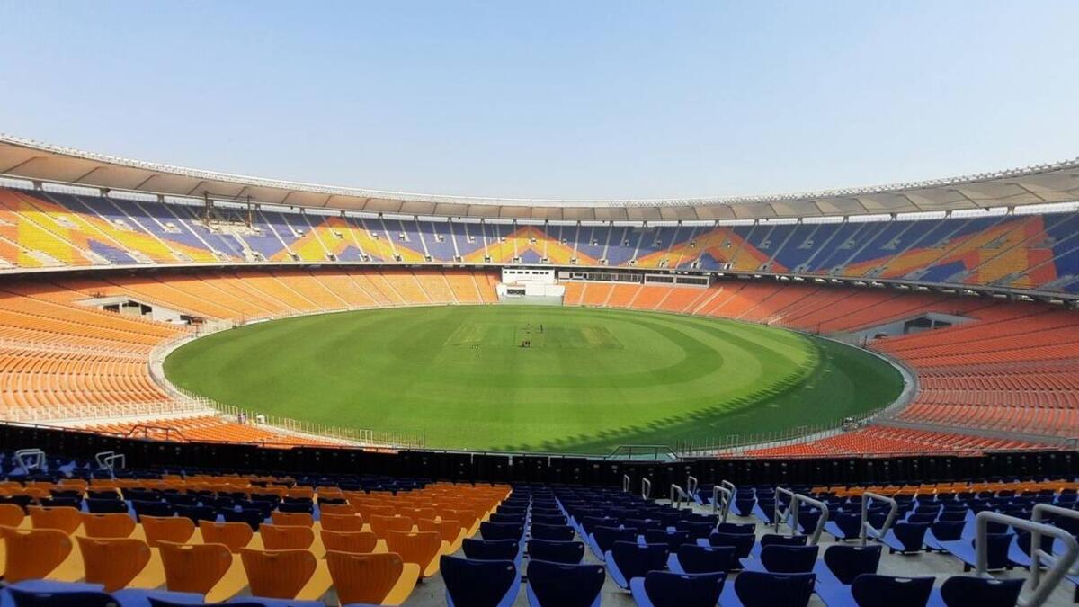 Sardar Patel stadium to host third Test between India and England. — Twitter