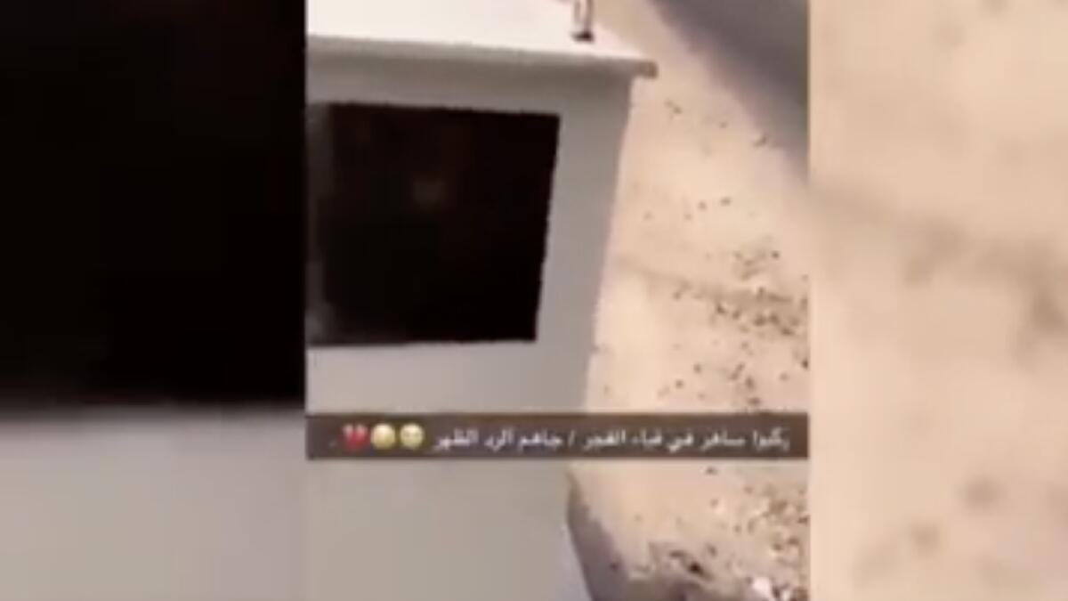 Video: Saudi man fires gun at road radar in viral video, arrested