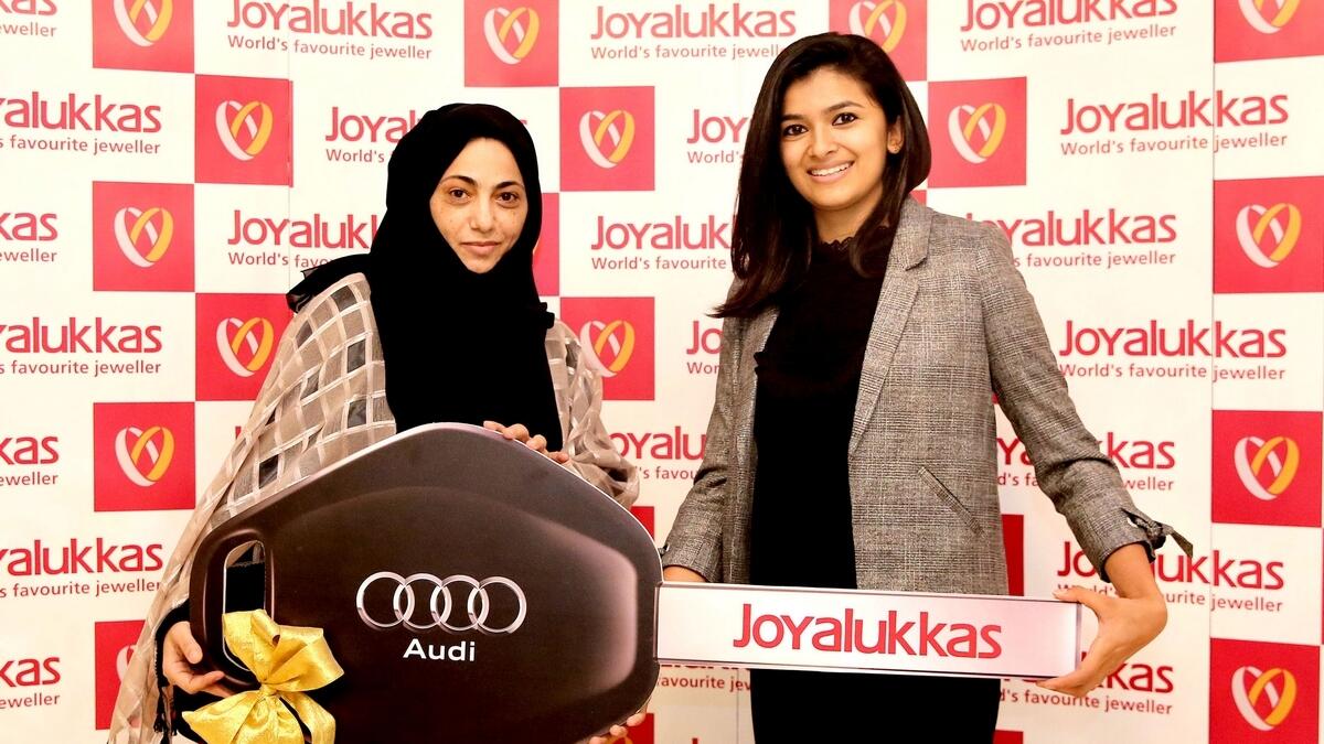 Azerbaijani wins Audi in Joyalukkas Groups Shop & Win promotion
