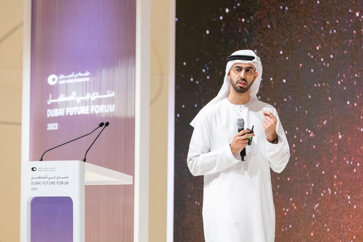 Photo: UAE Minister of State for Artificial Intelligence, Omar Sultan Al Olama
