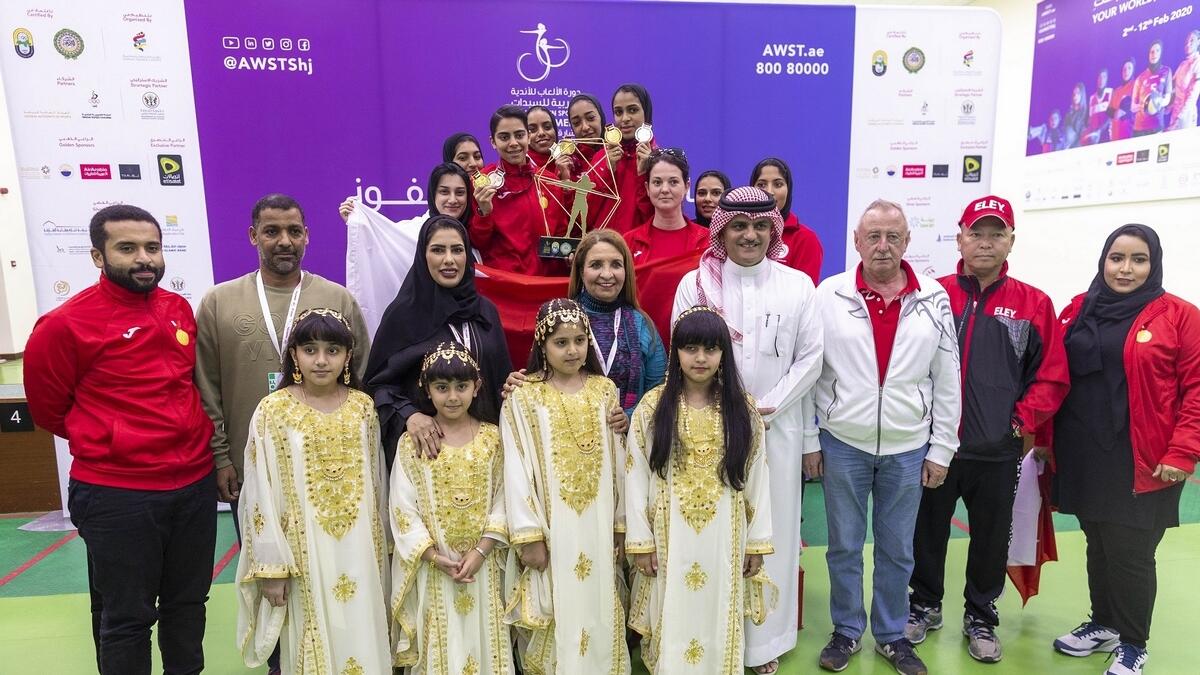Gulf women dominate shooting Competitions at AWST 2020