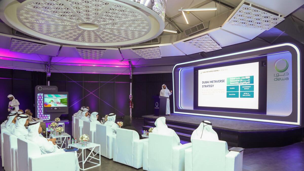 Dewa became the first local government organisation to launch its platform on the Metaverse to provide its services to customers, employees, and members of the society. — Supplied photo