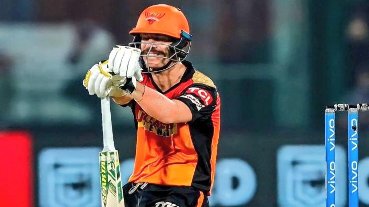 The usually free-scoring Warner rued his slow batting in their previous match against Chennai Super Kings. — Twitter