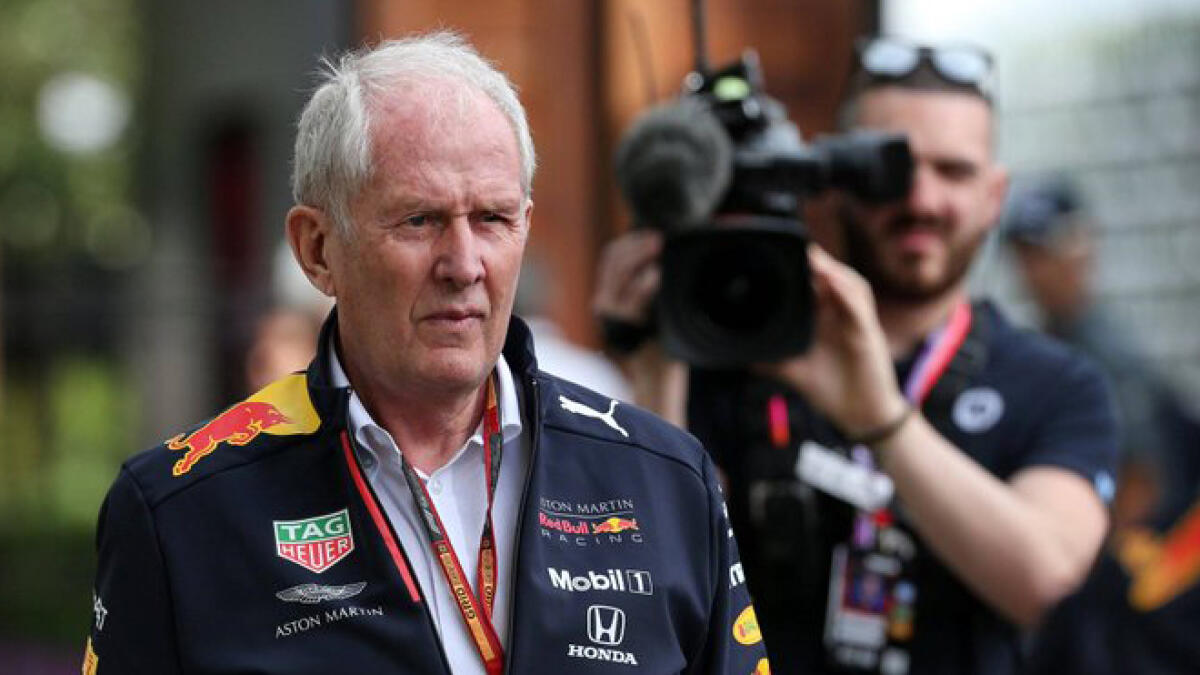 The rest of Red Bull management was against Helmut Marko's idea, which was abandoned. -- Twitter