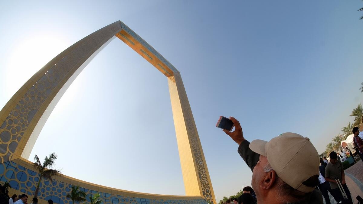 Dubai Frame to be closed today till 1pm 