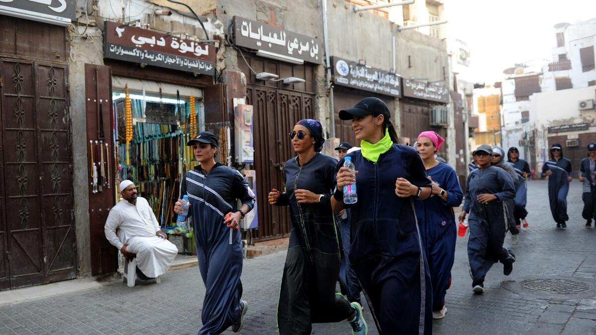 New trend: Saudi women embrace sports abayas 