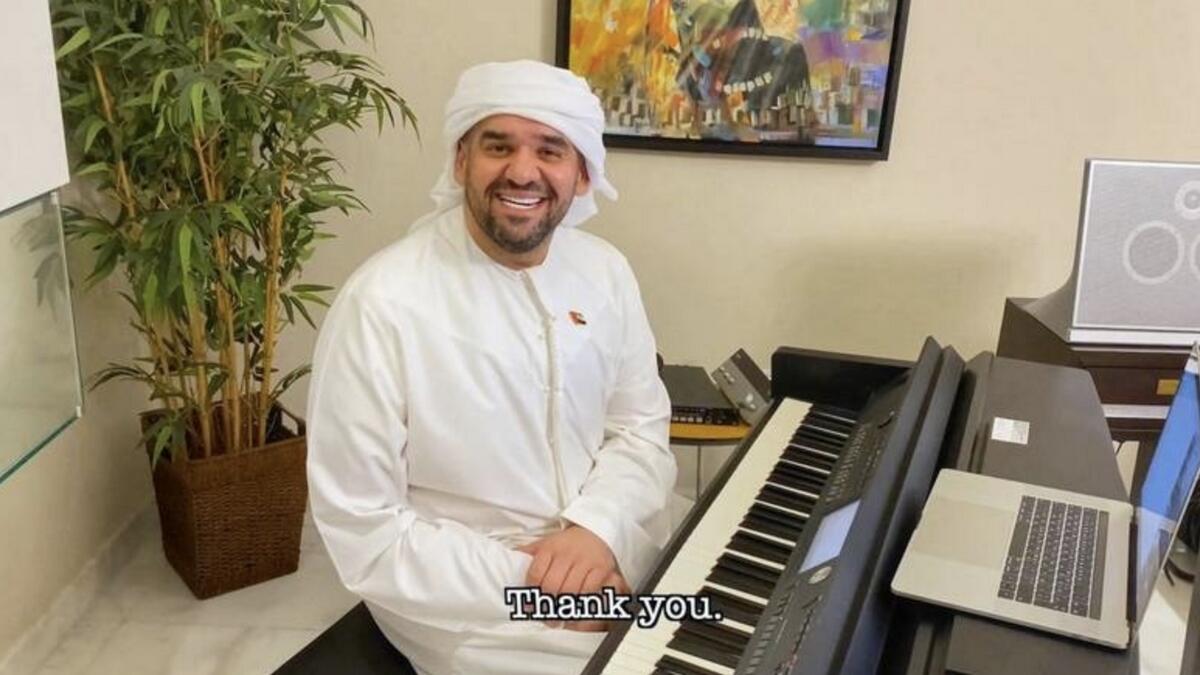 Emirati singer Hussain Al Jassmi was the only Arabic artist to perform in the One World: Together At Home