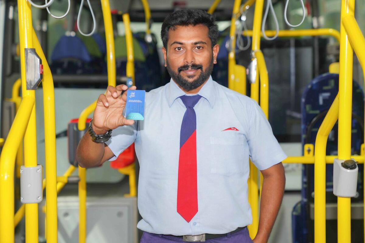 Dubai RTA bus driver. Photo: Supplied