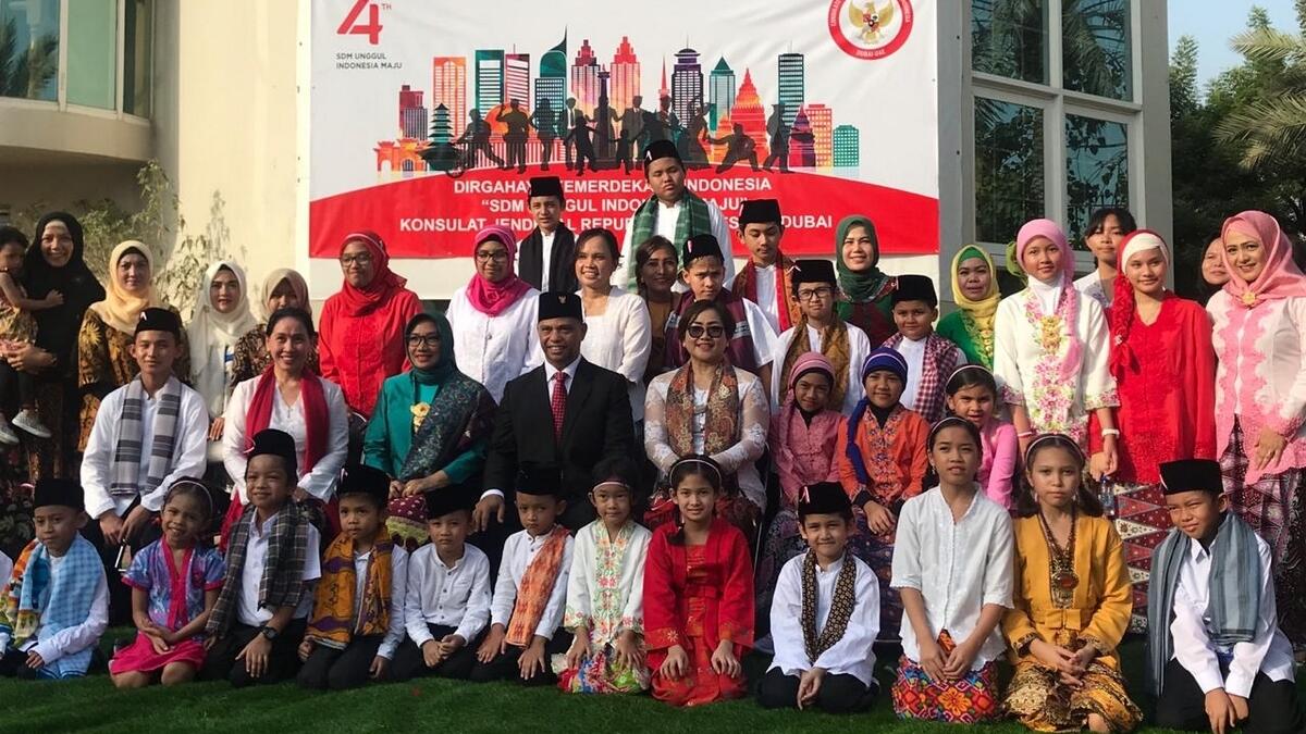 Indonesian expats, 74th Independence Day, Dubai, celebration, UAE, Indonesia, 