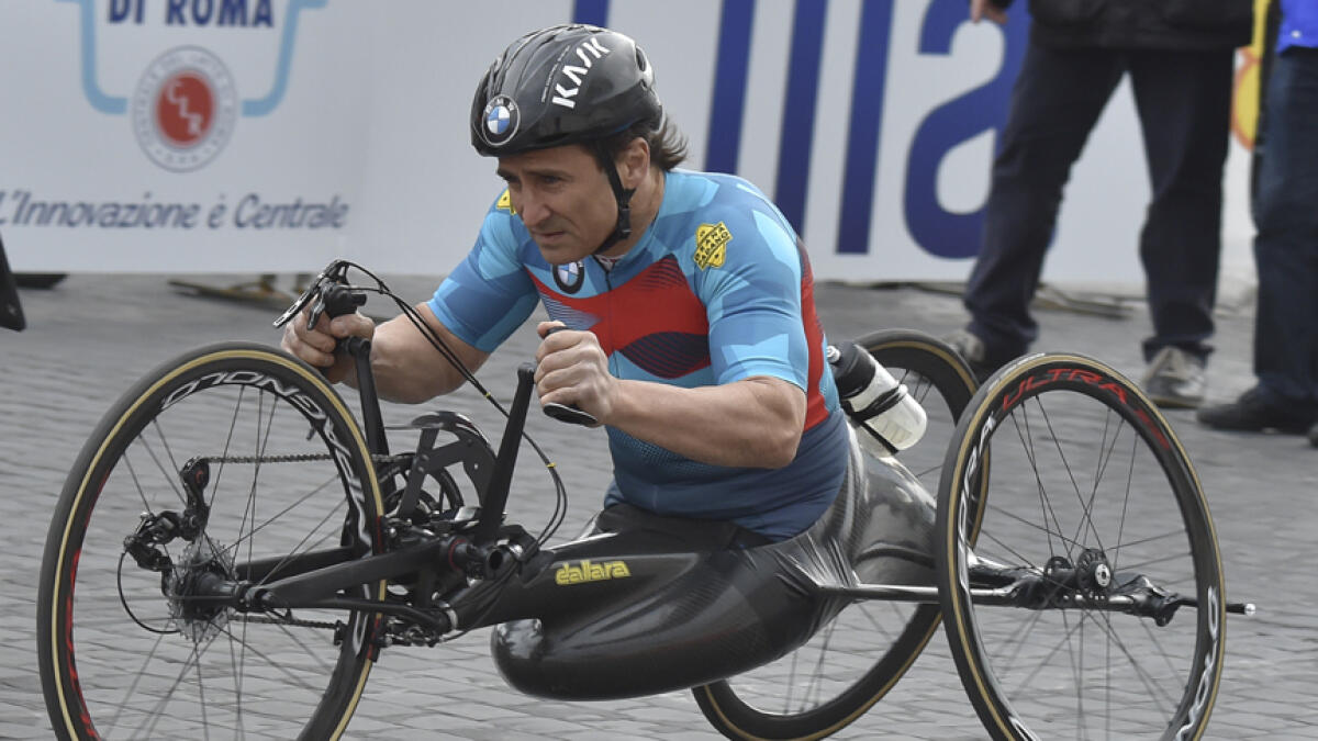 Alex Zanardi was again released from intensive care on Wednesday.