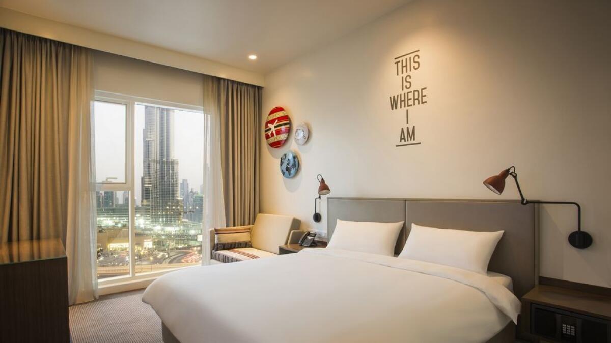 Whats in a name? A free stay at a Dubai hotel