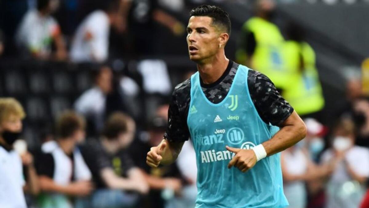 Juventus striker Cristiano Ronaldo. (Reuters)