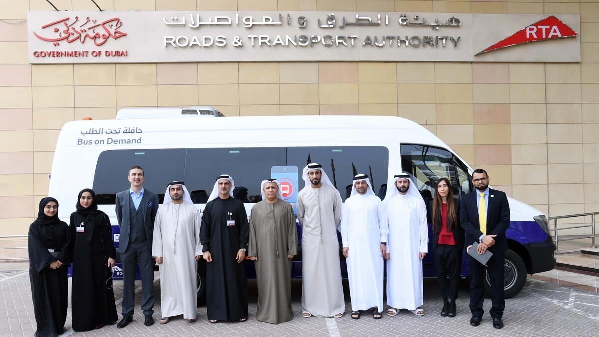 RTA starts trial run of Bus on Demand service in Dubai
