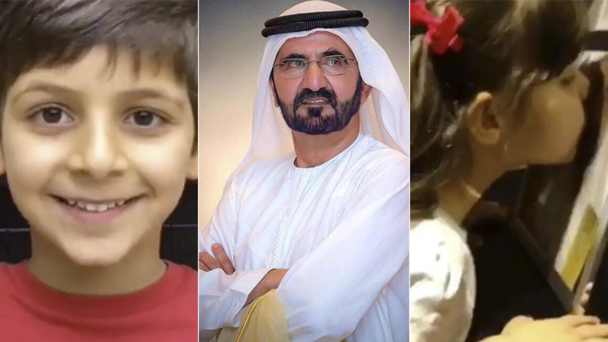 Sheikh Mohammeds grandchildren wish him Happy Birthday in adorable video