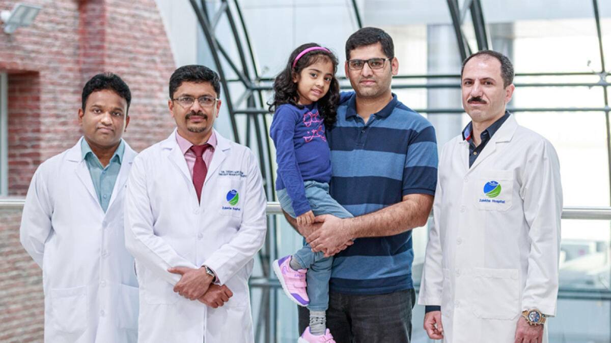 Five-year-old in UAE saved from high-risk pneumonia infection