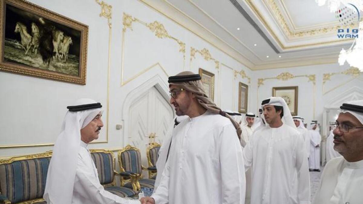 Shaikh Mohammed bin Zayed condoles Al Roumis death