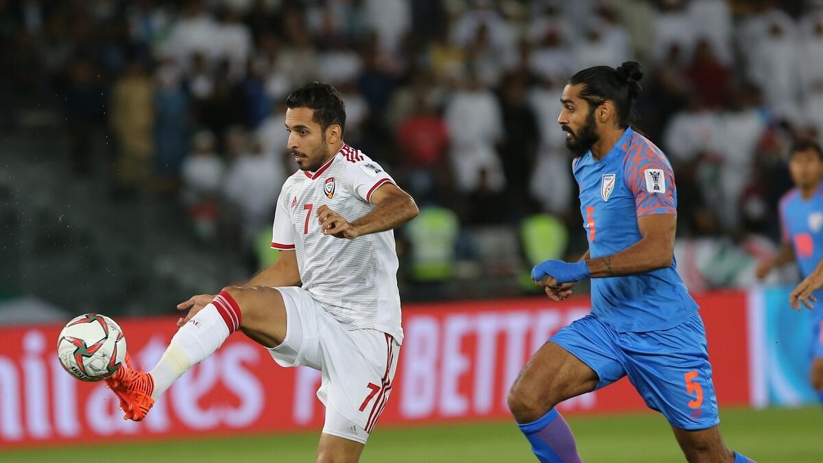 Asian Cup: Mabkhout, Mubarak lift UAE spirits as India lose 2-0