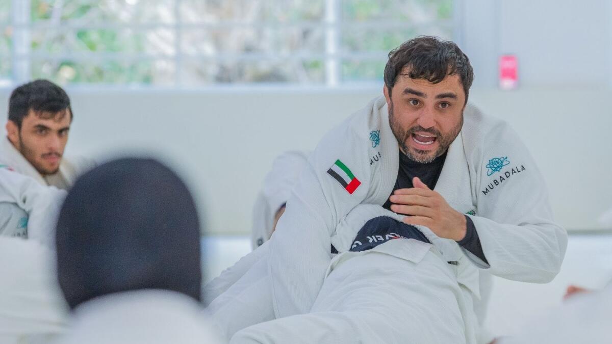 Ramon Lemos, head of the UAE National Jiu-Jitsu Team