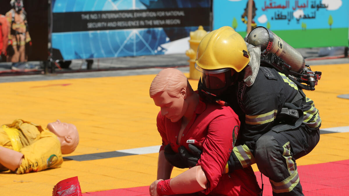 Global firefighters highly impressed with UAE firefighters